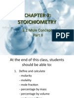 2.1 Mole Concept Ii