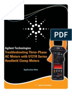 Troubleshooting Three-Phase AC Motors With U1210 Series Handheld Clamp Meters5990-5192EN