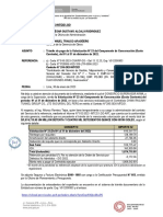 El Monto de La Penalidad Es Referencial Adoptado de La Supervisión Por Premura. en La Próxima Valorización Se Regularizará