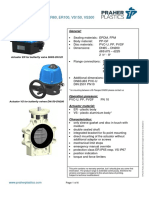 Butterfly Valve K4 PVC-U - PP - PVDF Actuator ER