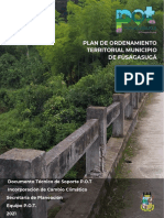 07 - Documento Técnico de Soporte P.O.T - DTS - Incorporación Del Cambio Climático