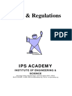 Rules & Regulations: Ips Academy