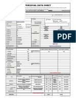 Personal Data Sheet: Filipino Dual Citizenship by Birth by Naturalization