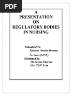 Regulatory Bodies - Anp