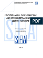 Políticas para El Cumplimiento de NIGC - Soluciones Financieras A Su Alcance SAS