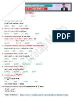 Maths Concept King Series Class 8 Simplification by Gagan Pratap