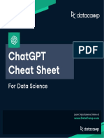 ChatGPT Cheat Sheet For Data Science