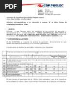 Informe Pruebas de La UG 2012