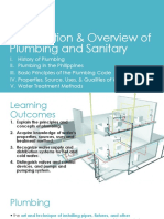 Introduction & Overview of Plumbing and Sanitary