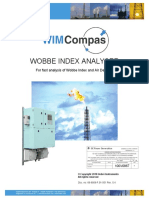 Wobbe Index Analyser: For Fast Analysis of Wobbe Index and Air Demand