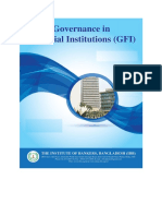 Governance in Financial Institutions GFI