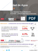 Resultados de La Mediciñon de Inseguridad de Agua en Los Hogares en México HWISE