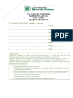 Facultad de Ingienería Matemática Eb-0014 CICLO 2023-I Trabajo Grupal N°1