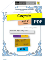 Carpeta de DAIP 2022