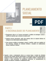 Planejamento Social: Professor:Dr: Jeffeson William Pereira