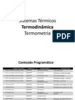 Aula 06 - Sistemas Termicos - Termodinâmica