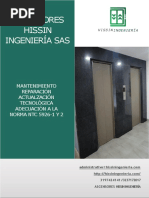 brochure-ascensores-HISSIN-ingenieria SAS