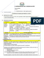 SESIÓN Escribimos Una Tarjeta para Felicitar A Mamá