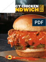 Sandwich: Saucy Chicken