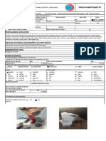 Incident Report Muhammad Zahid Steel Fixer