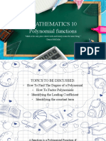 Polynomial Functions