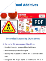 Lec 3 - Food Additives Part I