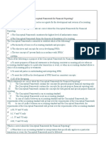 MCQ Conceptual Frame Work - 1