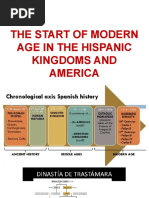 Unit 2 - The Start of Modern Age in The Hispanic Kingdoms and America