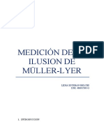 Medición de La Ilusion de Müller-Lyer