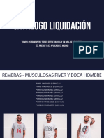 Catálogo Liquidación: Todos Los Productos Tienen Entre Un 10% y Un 30% de Descuento (El Precio Ya Es Aplicado El Mismo)