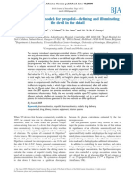 Pharmacokinetic Models For Propofol Defining and Illuminating The Devil Absalom