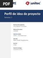 Tarea1 - 21923019 - Perfil de Idea de Proyecto