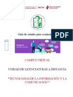 Guía de Estudio para Examen Final