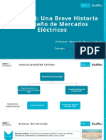 Clase #4: Una Breve Historia Del Diseño de Mercados Eléctricos