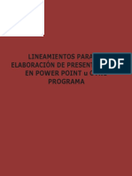 Lineamientos para Presentaciones