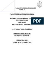 La Evasión Fiscal en México