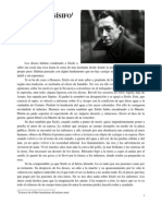 Extracto de El Mito de Sisifo - Alber Camus