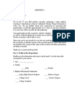 Part 1. Profile of The Respondents