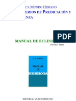 Manual de Eclesiología