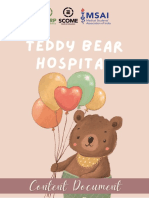 Teddy Bear Hospital: Content Document