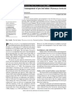 Seasonal Incidence and Management of Pea Leaf Miner Phytomyza Horticola Goureau Infesting Pea