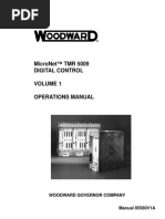 Micronet™ TMR 5009 Digital Control Operations Manual: Woodward Governor Company