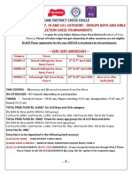 Pune District U11 - U17 - U19 Selection Apr 2023