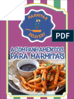 Acompanhamentos para Marmitas