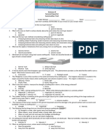 Science 8 Second QRTR Summative Test