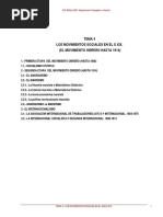 Tema 4 Los Movimientos Sociales en El S Xix. (El Movimiento Obrero Hasta 1914)