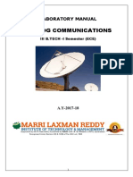 3-1 Analog Communications - LAB Manual