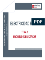 Electricidad Básica TEMA 2