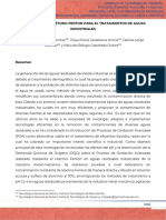 Evaluación Del Método Fenton para El Tratamientos de Aguas Industriales