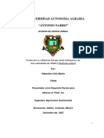 Universidad Autonoma Agraria "Antonio Narro": División de Ciencia Animal